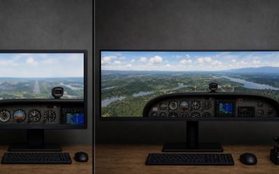 Best 4K Monitors for Flight Simulators: Cockpit Clarity