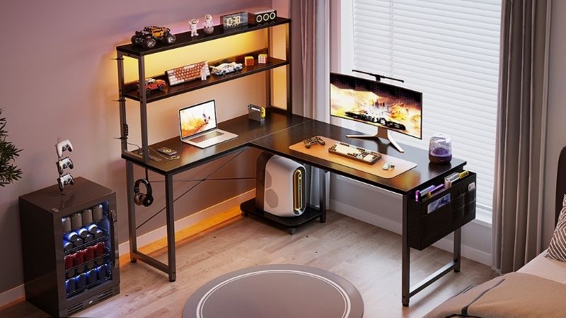 best gaming desks for narrow rooms
