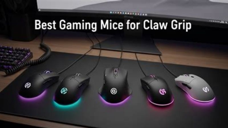 best gaming mice for claw grip