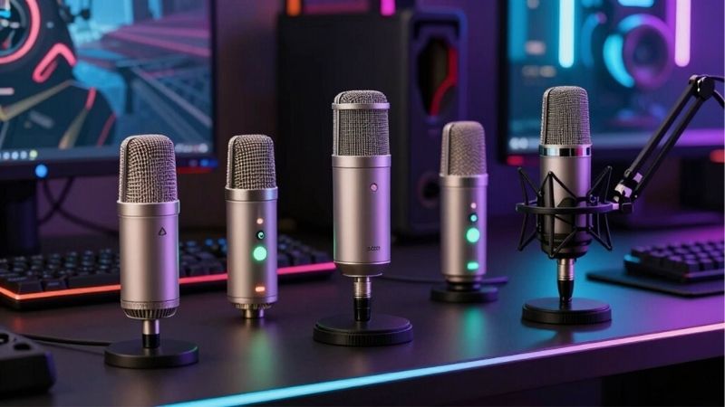 best microphones for shared gaming rooms