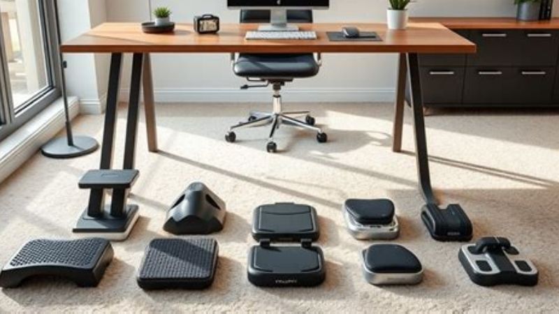 best under desk footrests for gamers