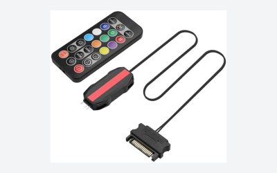 ELFJMZP SATA 5V 3-Pin ARGB Controller Review: Compatibility Before Cable Routing
