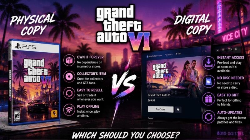 GTA 6 physical versus digital
