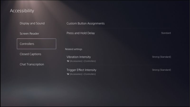 GTA 6 PS5 accessibility options