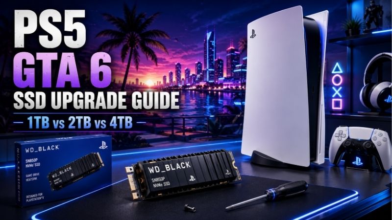 GTA 6 PS5 storage requirements