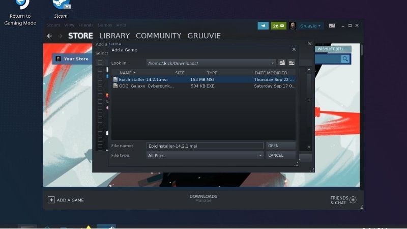 how to install Epic Games Launcher