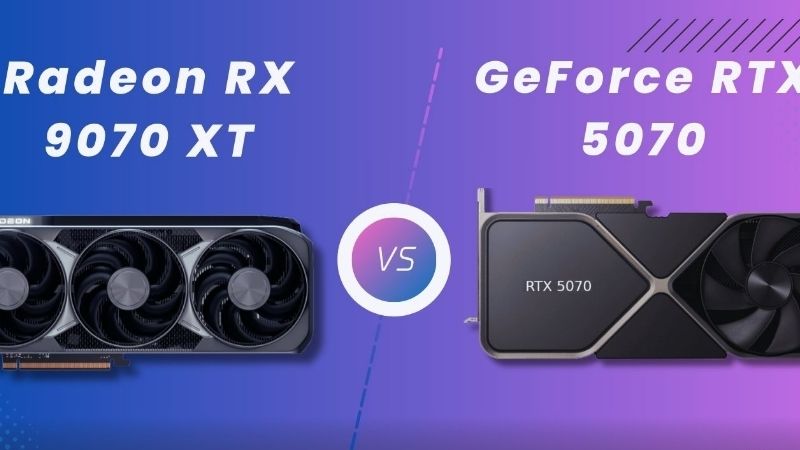 RTX 5070 vs RX 9070