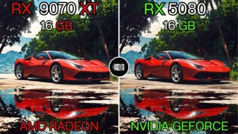 RTX 5080 vs RX 9070 XT