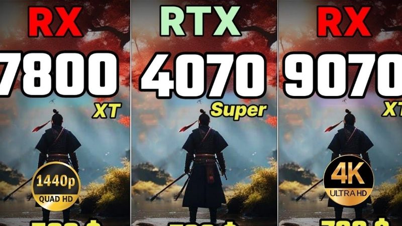 RX 9070 vs RX 7800 XT