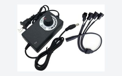 Tokatuker 3–12V 36W Fan Power Supply Review: Four-Fan Setup Checks